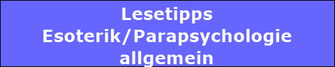 Lesetip Esoterik Parapsychologie